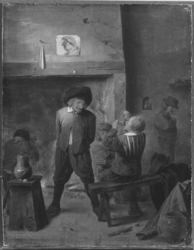 Contadini accanto al fuoco - Alte Pinakothek, Monaco di Baviera
